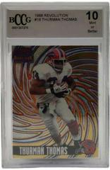 Thurman Thomas #18 Football Cards 1998 Pacific Revolution Prices