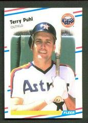Terry Puhl #U-90 Baseball Cards 1988 Fleer Update Glossy Prices