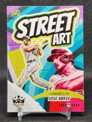 Jose Abreu Baseball Cards 2022 Panini Diamond Kings Street Art Prices