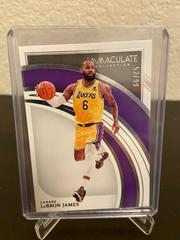 LeBron James #41 Basketball Cards 2021 Panini Immaculate Collection Prices