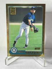 Ichiro Suzuki [Gold] Baseball Cards 2001 Topps Gold Prices