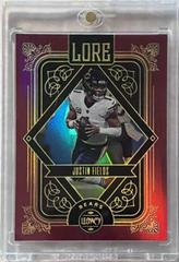 Justin Fields #LO-11 Football Cards 2023 Panini Legacy Lore Prices