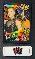 Rhea Ripley [Black Refractor] #90 Wrestling Cards 2021 Topps Chrome WWE Prices