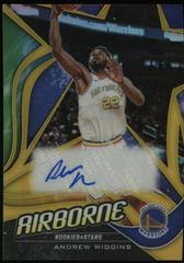 Andrew Wiggins [Gold] #AB-AWI Basketball Cards 2019 Panini Chronicles Airborne Signatures Prices