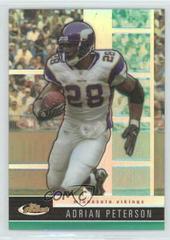 Adrian Peterson [Green Refractor] #23 Football Cards 2008 Topps Finest Prices