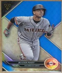 Buster Posey [Sapphire] #24 Baseball Cards 2017 Topps Triple Threads Prices