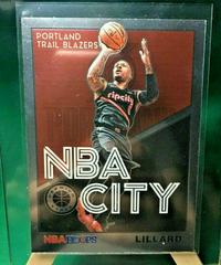 Damian Lillard #6 Basketball Cards 2019 Panini Hoops Premium Stock NBA City Prices