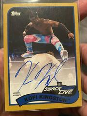 Kofi Kingston [Gold] Wrestling Cards 2018 Topps WWE Heritage Autographs Prices