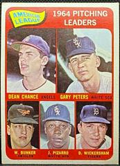 AL Pitching Leaders #9 Baseball Cards 1965 Topps Prices