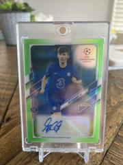 Billy Gilmour [Neon Green Refractor] #CA-BG Soccer Cards 2020 Topps Chrome UEFA Champions League Autographs Prices