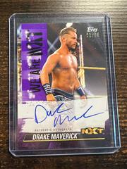 Drake Maverick [Purple] #A-DR Wrestling Cards 2021 Topps WWE We Are NXT Autographs Prices