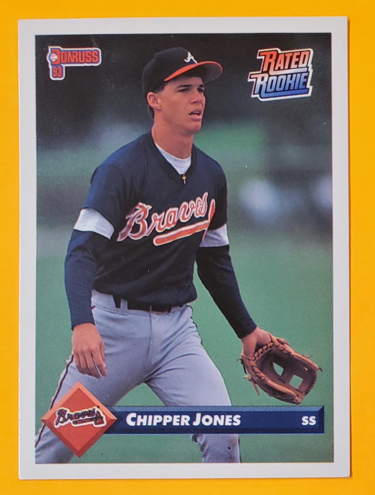 Chipper Jones #721 Prices [Rookie] | 1993 Donruss | Baseball Cards