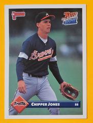 Chipper Jones #721 Baseball Cards 1993 Donruss Prices