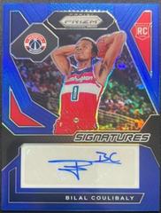 Bilal Coulibaly [Blue Prizm] #1 Basketball Cards 2023 Panini Prizm Rookie Signature Prices