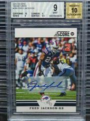 Fred Jackson [Autograph] #266 Football Cards 2012 Panini Score Prices