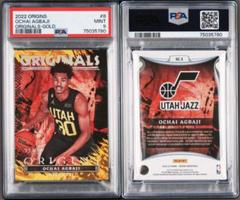 Ochai Agbaji [Gold] #8 Basketball Cards 2022 Panini Origins Originals Prices