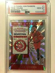 Trae Young [Semifinal Ticket] Basketball Cards 2019 Panini Contenders Prices