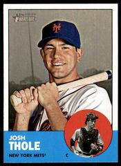 Josh Thole #27 Baseball Cards 2012 Topps Heritage Prices