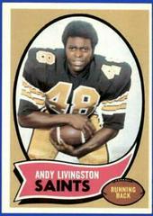 Andy Livingston #46 Football Cards 1970 Topps Prices