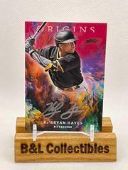 Ke'Bryan Hayes [Red Silver Ink] #OS-KH Baseball Cards 2021 Panini Chronicles Origins Signatures Prices