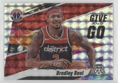 Bradley Beal [Mosaic] #9 Basketball Cards 2019 Panini Mosaic Give and Go Prices