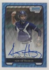 Tyler Austin [Blue Wave Refractor Autograph] #BCATA Baseball Cards 2012 Bowman Chrome Prospects Prices