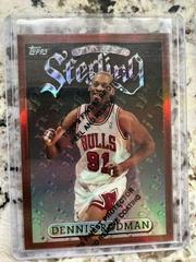 Dennis Rodman [Refractor w Coating] #5 Basketball Cards 1996 Finest Prices