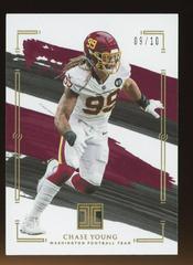 Chase Young [Gold] #100 Football Cards 2021 Panini Impeccable Prices