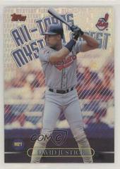 David Justice [Refractor] Baseball Cards 1999 Topps All Mystery Finest Prices