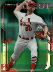 Adam Wainwright [Green Refractor] Baseball Cards 2014 Finest Prices