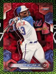 Ronald Acuna Jr. [Red] #18 Baseball Cards 2023 Bowman's Best Prices