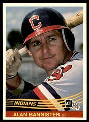 Alan Bannister #154 Baseball Cards 1984 Donruss Prices
