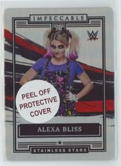 Alexa Bliss #25 Wrestling Cards 2022 Panini Impeccable WWE Stainless Stars Prices