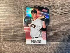 Buster Posey [Red] #T-6 Baseball Cards 2022 Stadium Club Triumvirates Prices
