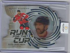 Alex Ovechkin #RUN-AO Hockey Cards 2023 Upper Deck Black Diamond Run for the Cup Prices