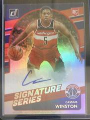 Cassius Winston Basketball Cards 2020 Donruss Signature Series Prices