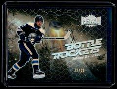Johnny Gaudreau [Gold] #BR-8 Hockey Cards 2022 Skybox Metal Universe Bottle Rockets Prices
