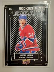 Jordan Harris [Silver] Hockey Cards 2022 Upper Deck UD Portraits Prices