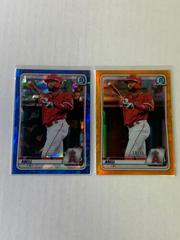 Jo Adell [Orange] Baseball Cards 2020 Bowman Sapphire Prices