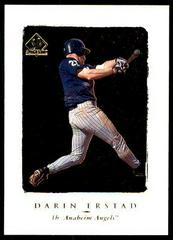 Darin Erstad #33 Baseball Cards 1998 SP Authentic Prices