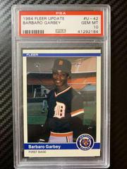 Barbaro Garbey Baseball Cards 1984 Fleer Update Prices