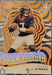 C.J. Stroud [Orange] #14 Football Cards 2023 Panini Illusions Funkadelic Prices