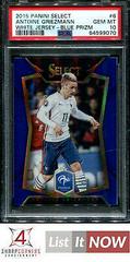 Antoine Griezmann [White Jersey Blue Prizm] Soccer Cards 2015 Panini Select Prices