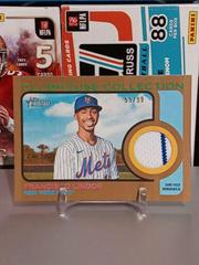 Francisco Lindor [Gold] #CCR-FL Baseball Cards 2022 Topps Heritage Clubhouse Collection Relics Prices