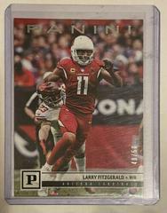 Larry Fitzgerald [Silver] #4 Football Cards 2018 Panini Prices