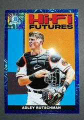 Adley Rutschman [Blue Refractor Mega Box Mojo] #HIFI-3 Baseball Cards 2022 Bowman Hi Fi Futures Prices