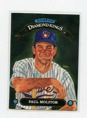 Paul Molitor #DK-1 Baseball Cards 1992 Panini Donruss Diamond Kings Prices