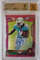 Jay Ajayi [Hunched Autograph Pink Refractor] #120 Football Cards 2015 Topps Chrome Prices