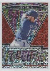 Joey Gallo [Red Donut Circles] #FR-10 Baseball Cards 2021 Panini Prizm Fearless Prices