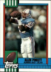 Allen Pinkett Football Cards 1990 Topps Prices